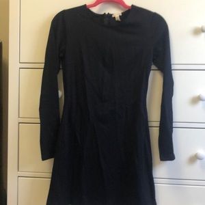 Black long sleeve dress